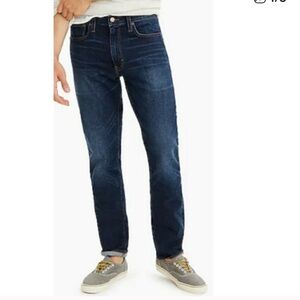 J. Crew Men's Dark Wash Slim Straight Jeans 33x32